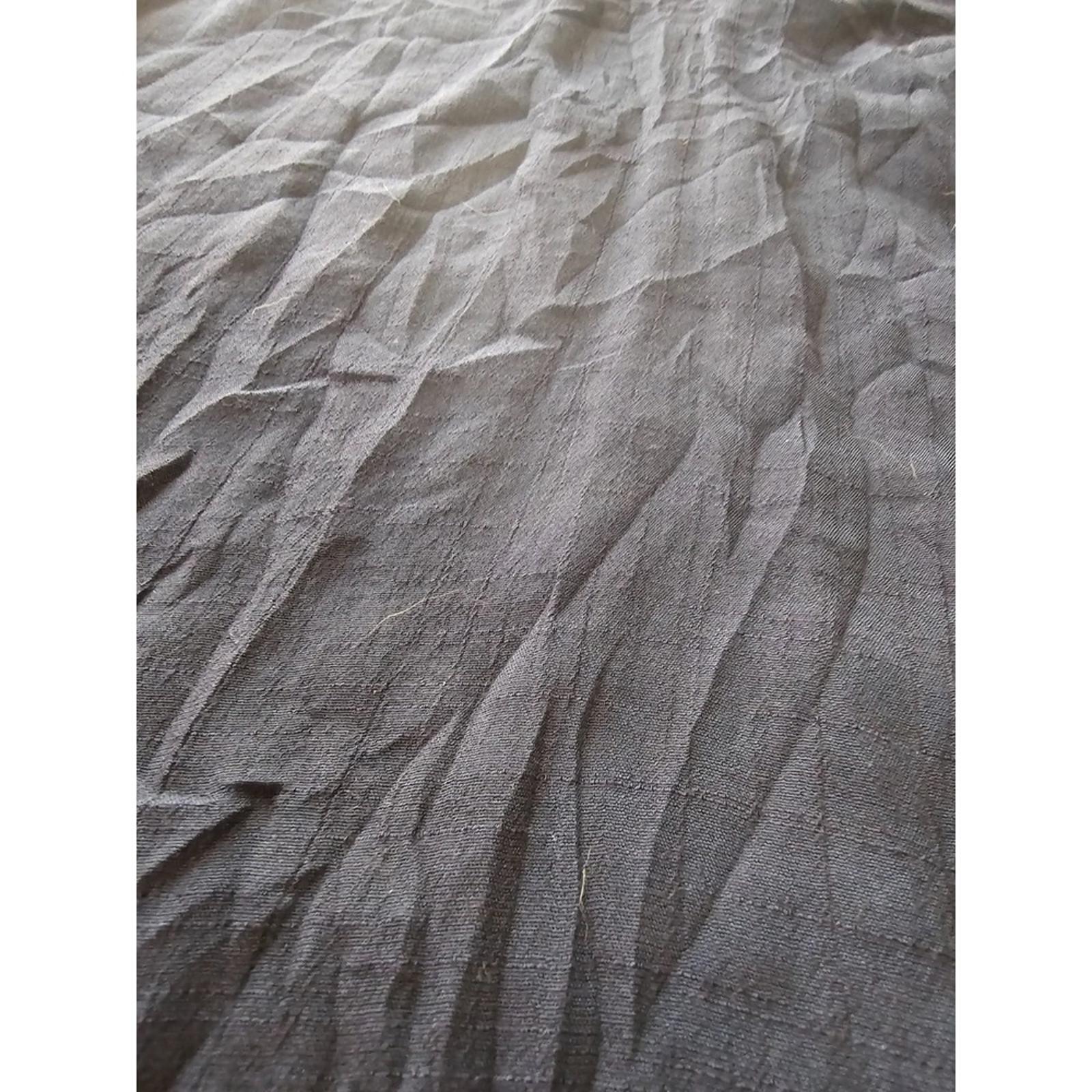 Messini Navy Blue Tunic Blouse Roll Tab Sleeve Size S