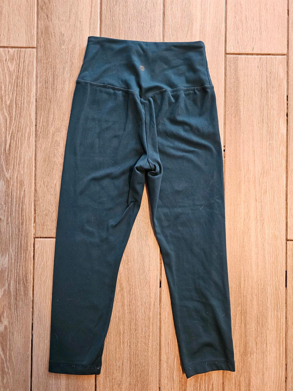 Balance Collection Teal High Waist Leggings Medium Yoga Lounge