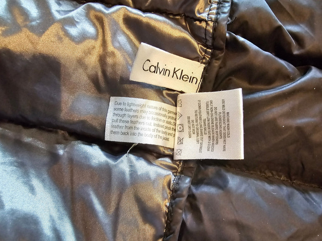 Calvin Klein Puffer Jacket Womens Down Filled Medium