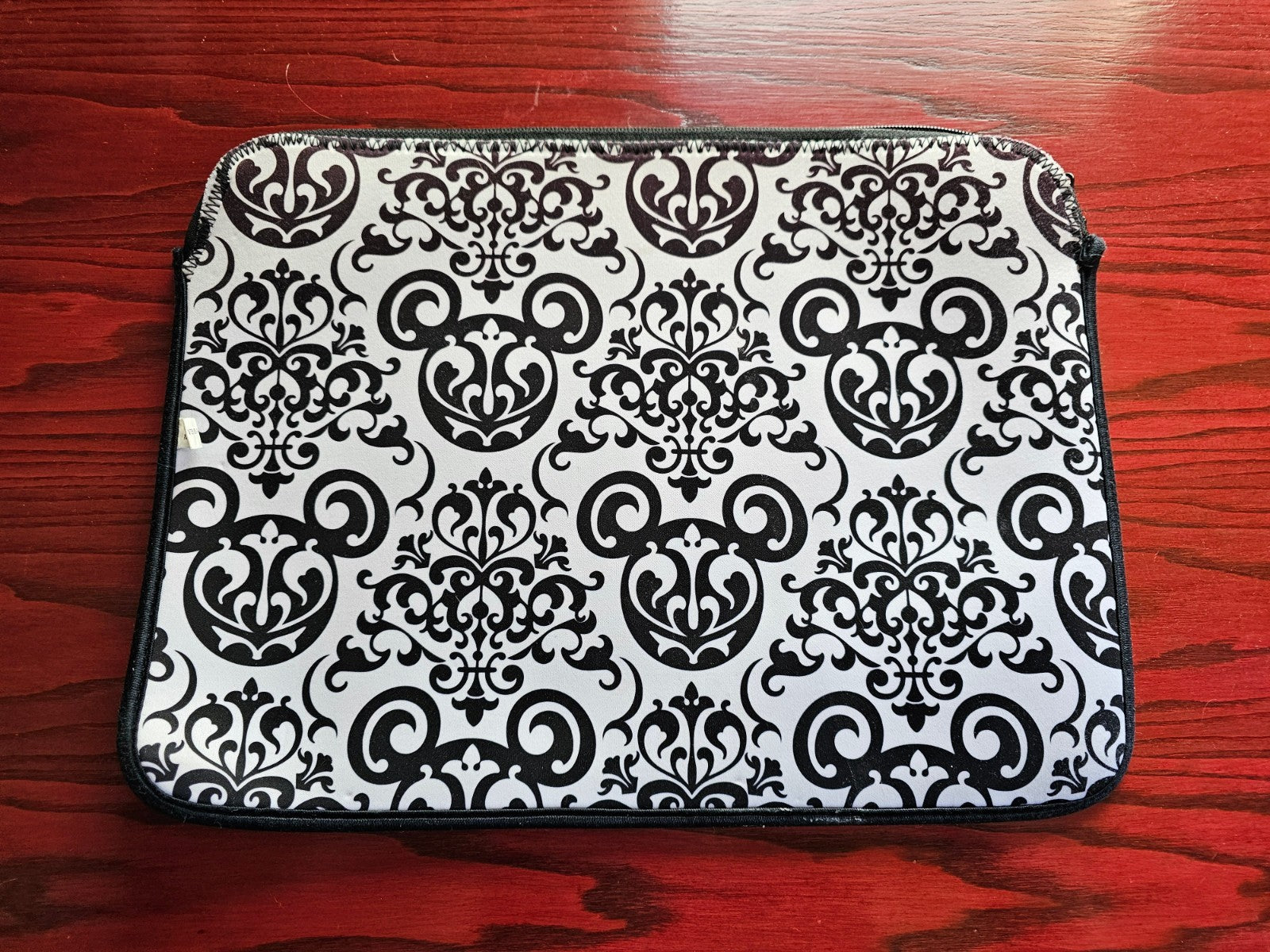 Reversible 15” Disney Laptop Sleeve – Haunted Mansion Mickey & Color Patchwork