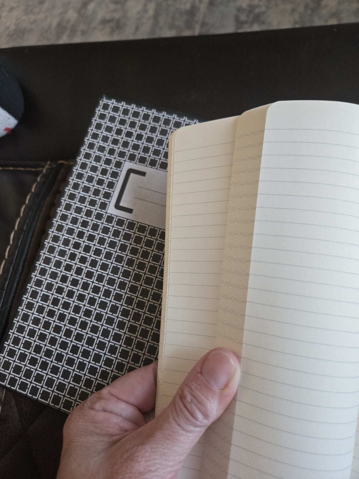 9x6 Hardcover Lined Page Notebook