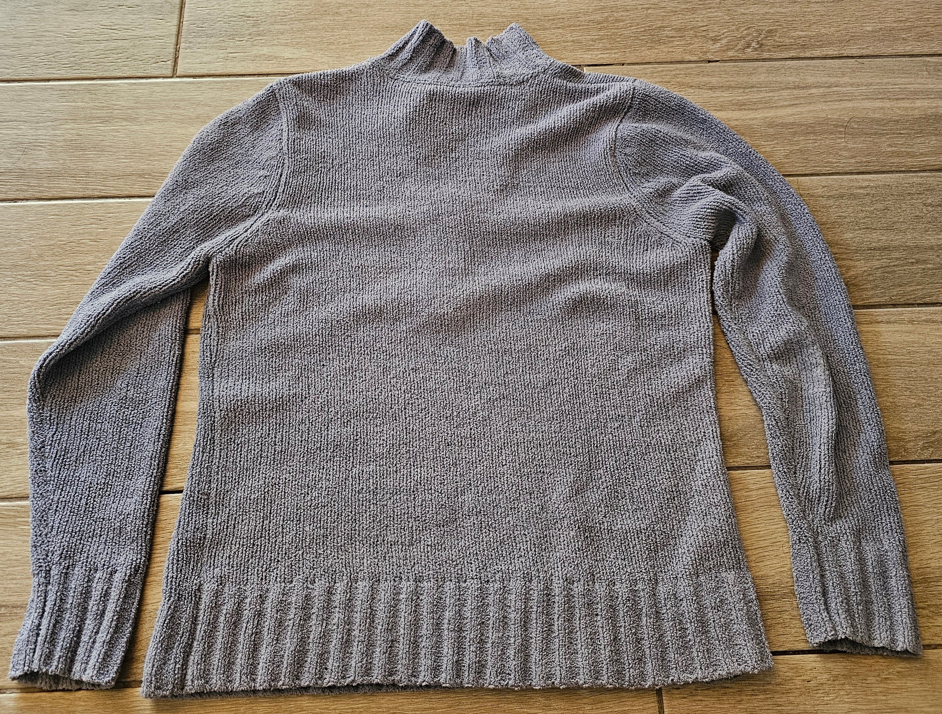 Sonoma Life + Style Henley Sweater – Gray – Size Large – Button Neck