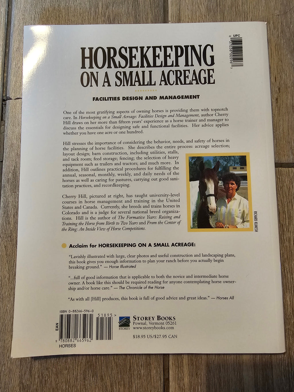 Horsekeeping on a Small Acreage : Designing and Managing Your Equine Facilities