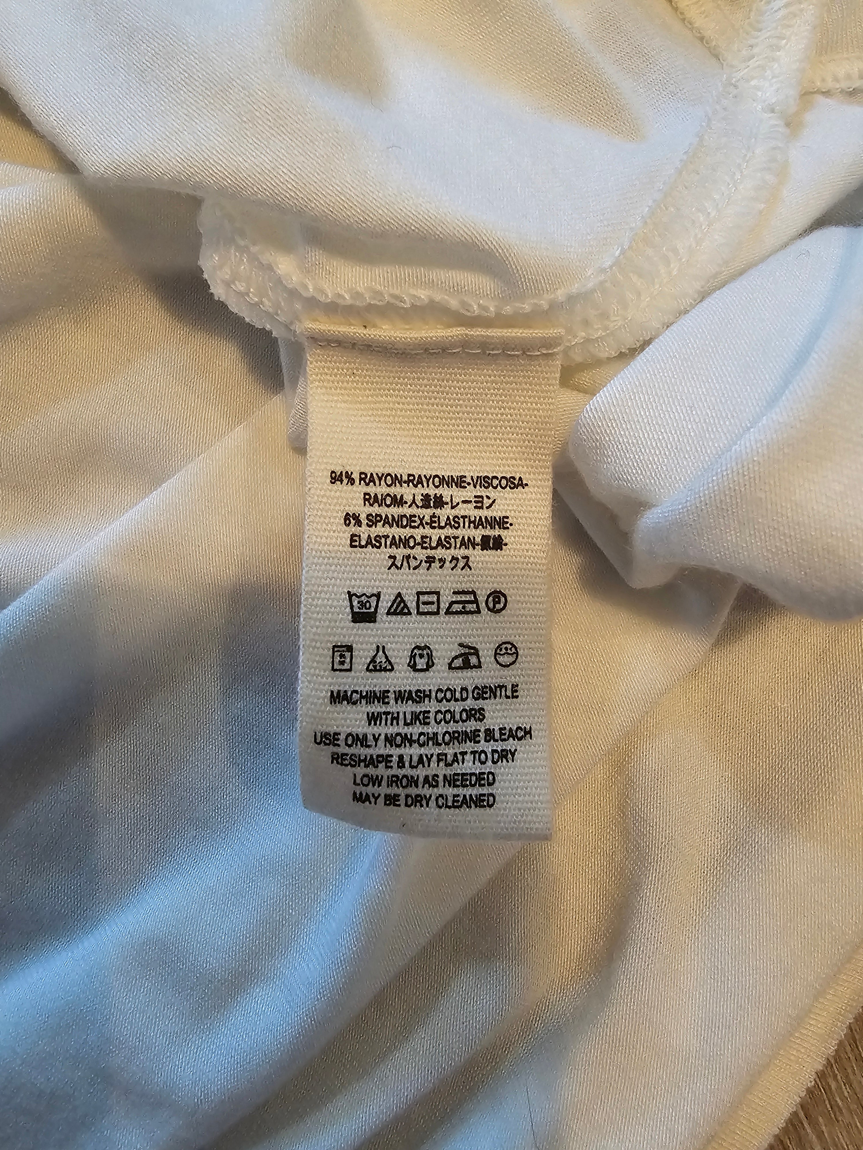 We The Free White Oversized Tank – Size Large