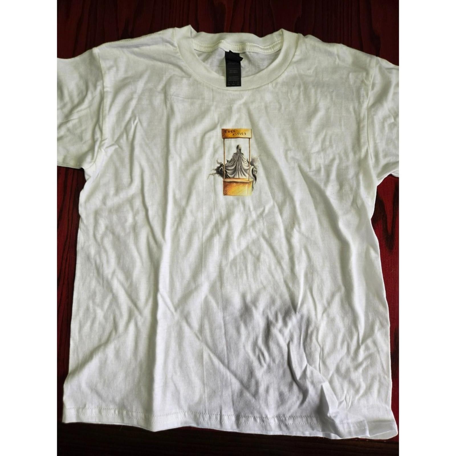 Dementor Free Kisses Youth TShirt S Gildan Softstyle Black Tee New