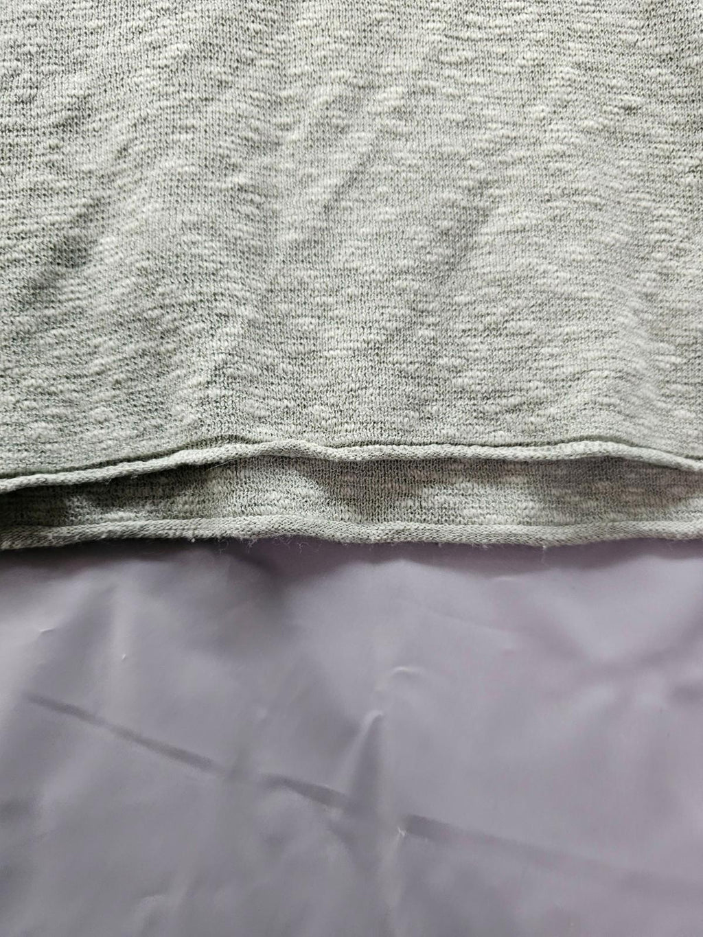 BeCool Sage Green Lightweight Knit Sweater L Casual Everyday Comfy Top