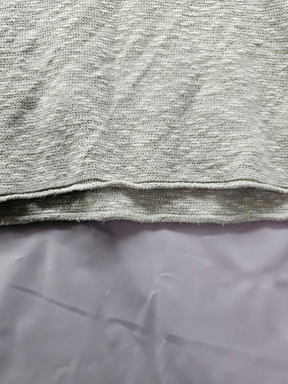 BeCool Sage Green Lightweight Knit Sweater L Casual Everyday Comfy Top