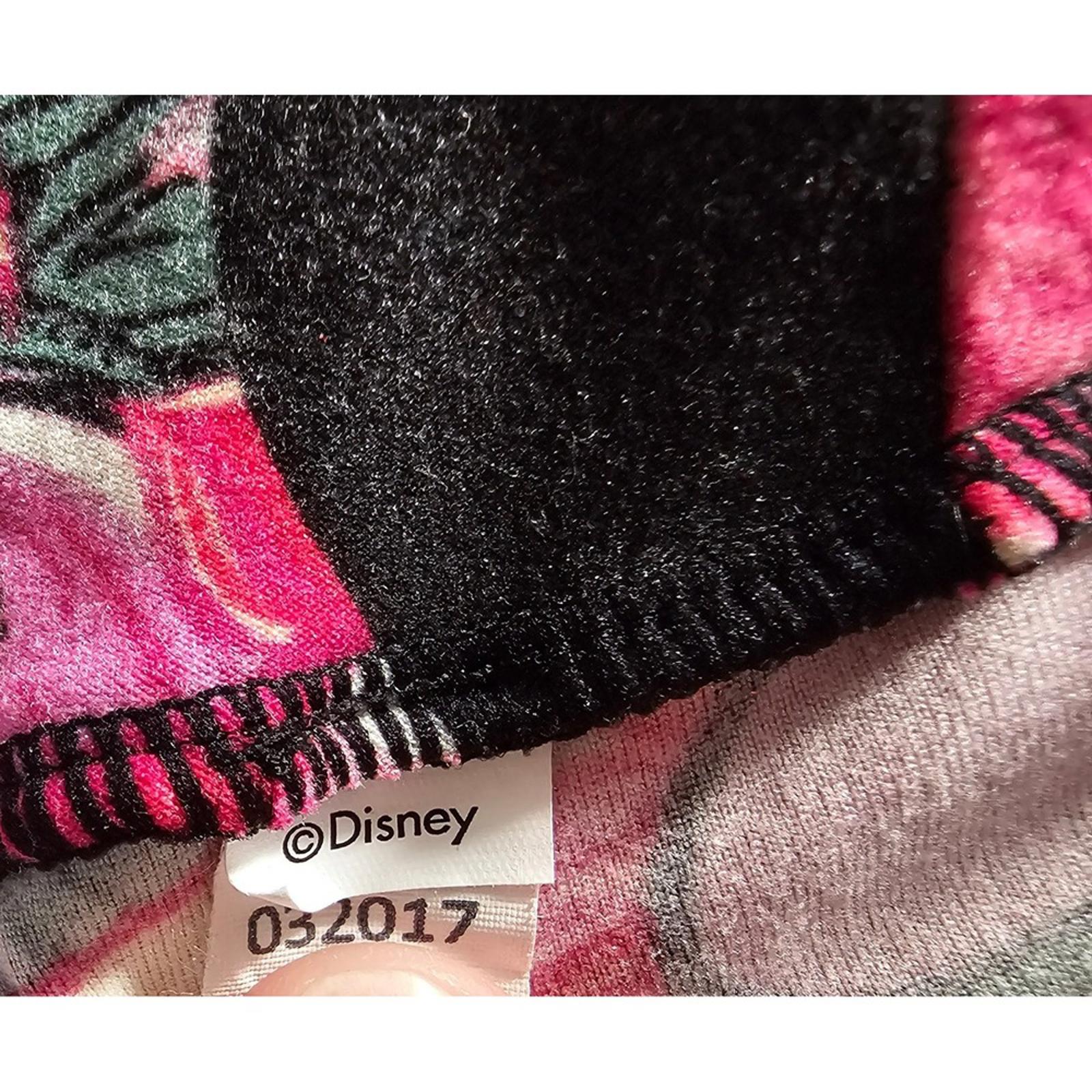 LuLaRoe Disney Minnie Mouse Leggings Tall Curvy Black Pink Floral