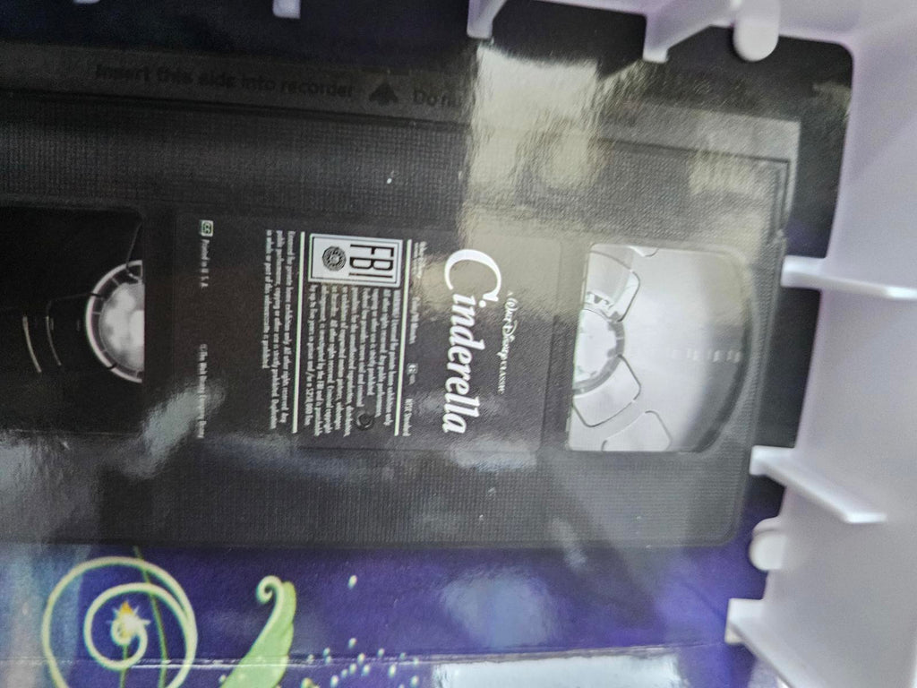 Disney Cinderella Fairy Godmother 6” Figurine 2005 VHS Edition Stand Base