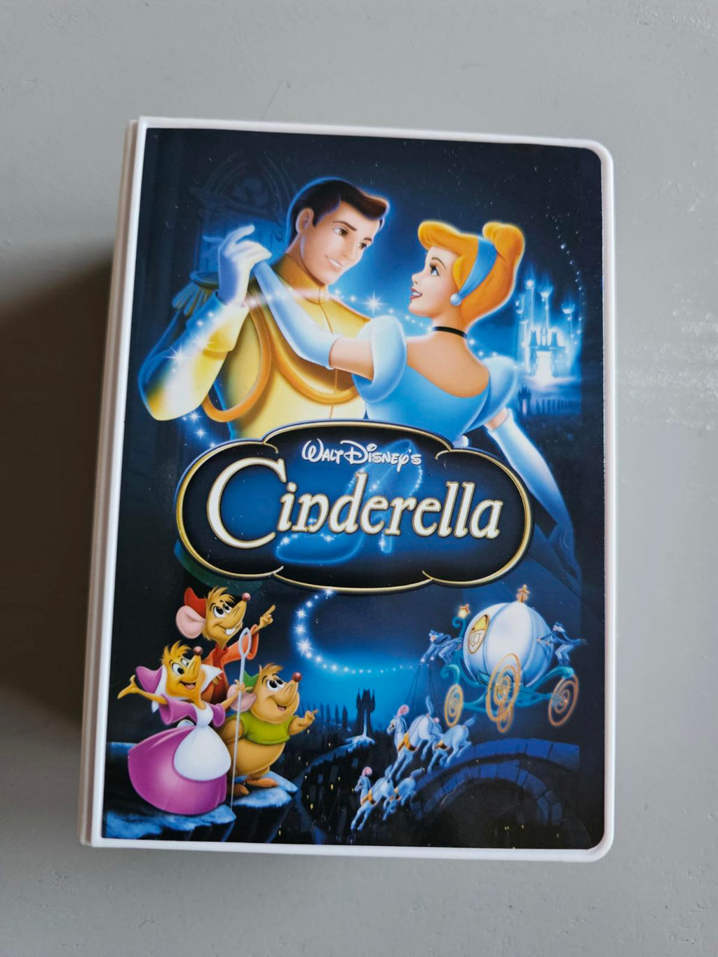 Disney Cinderella Fairy Godmother 6” Figurine 2005 VHS Edition Stand Base