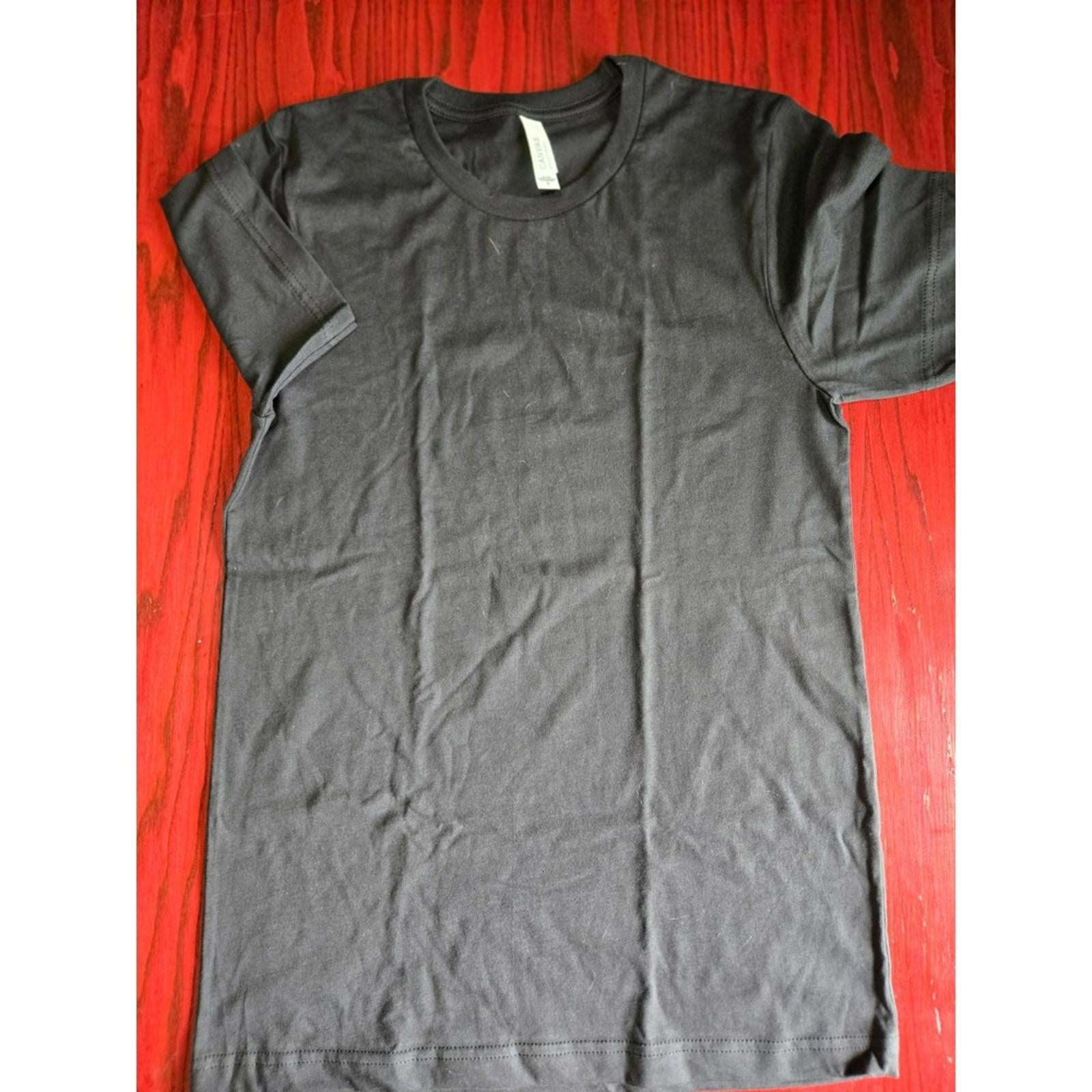 Bella Canvas Black T-shirt Blank Unisex Tee Size M New