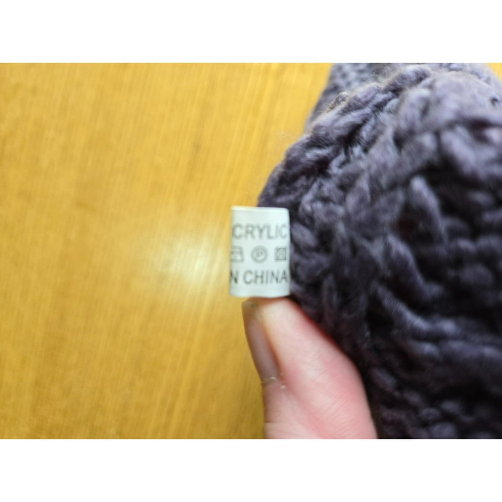 Cozy Blue Knit Beanie - The Unbranded Brand