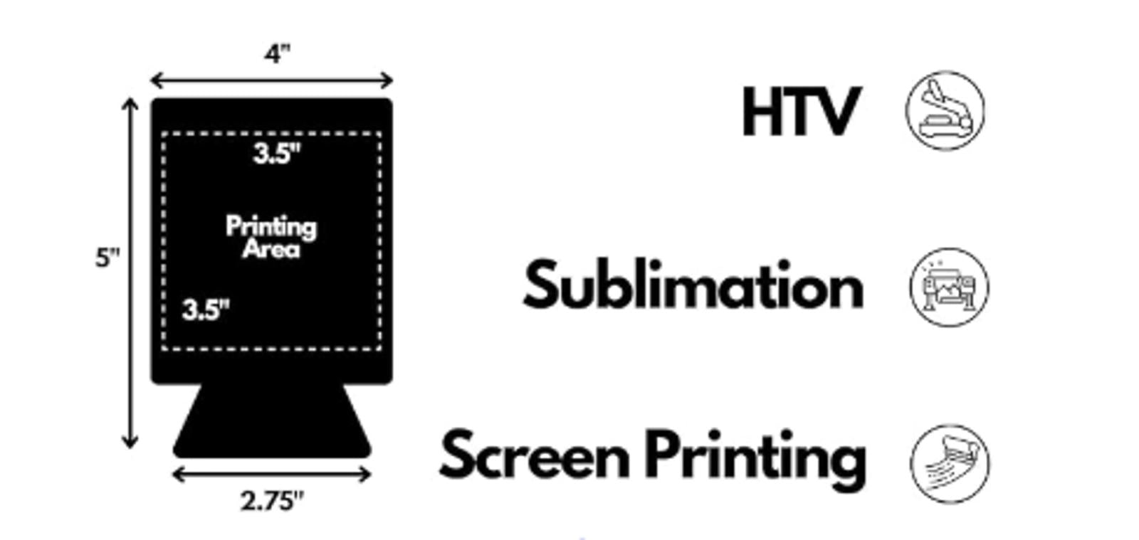 Set of 6 Sublimation Blank Can Coolers – 12oz & 16oz Collapsible Foam Drink Holders