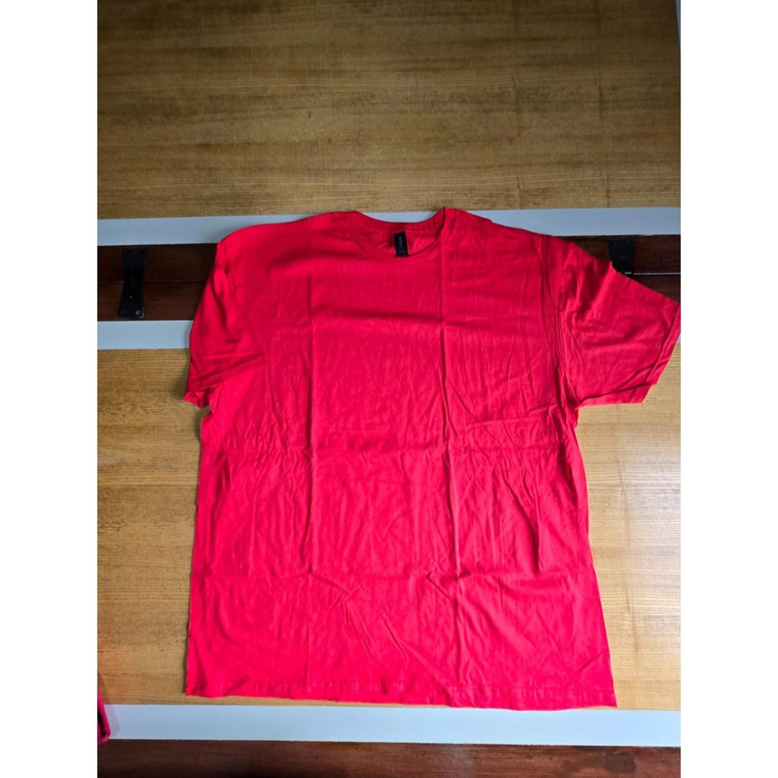 NEW Gildan Softstyle Red T Shirt Size 2XL Cotton Blend Unisex