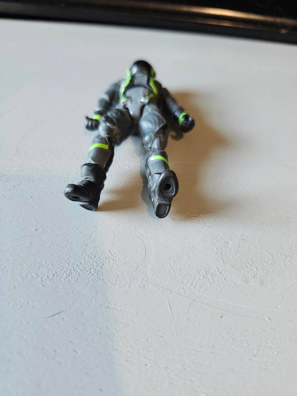 Fortnite Carbide 6" Action Figure – Neon Knight Energy – No Gear