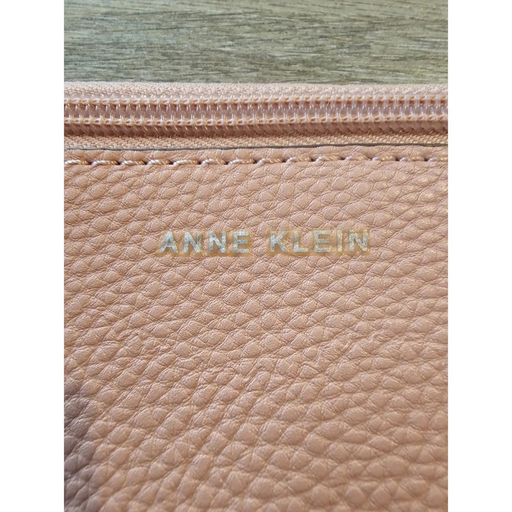 Anne Klein Pink & Navy Wristlet Clutch - The Perfect Pocket-Sized Power Move!