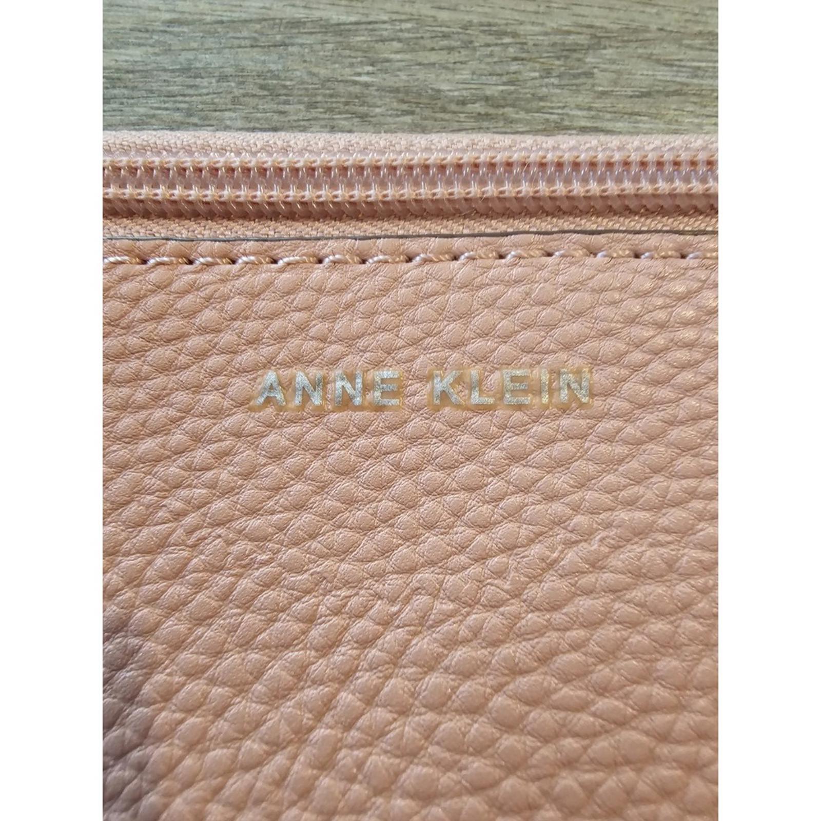 Anne Klein Pink & Navy Wristlet Clutch - The Perfect Pocket-Sized Power Move!