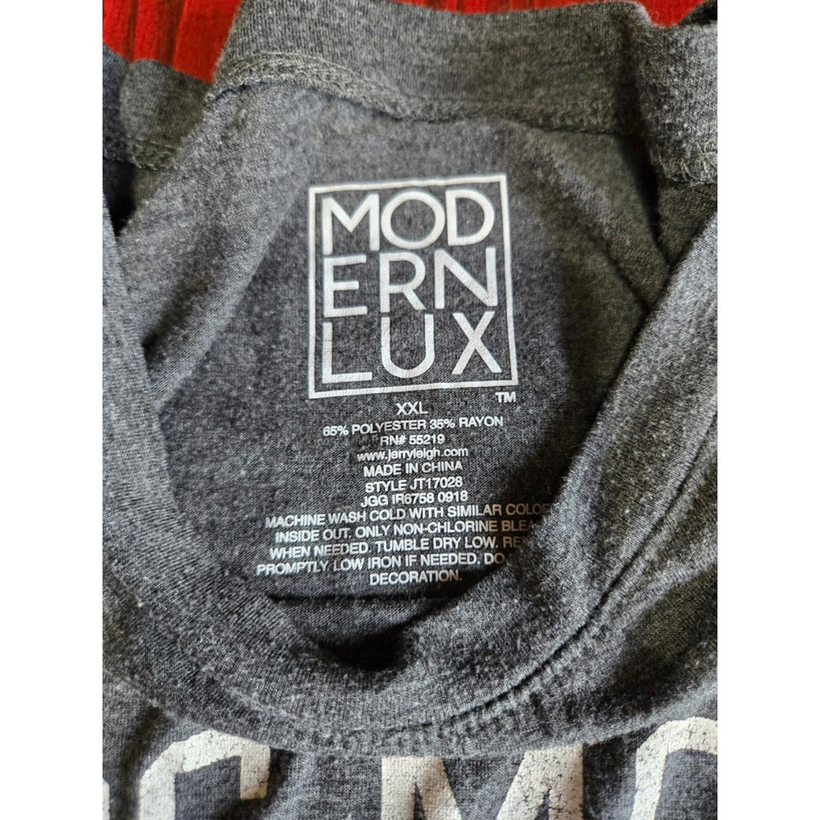 Modern Lux Dark Gray Dog Mom T-shirt Women's XXL