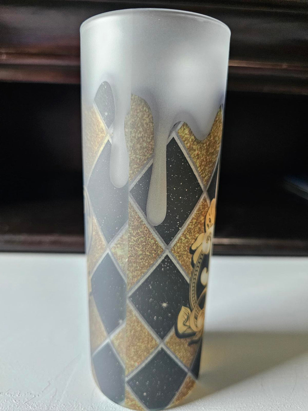 17oz Custom Hufflepuff Frosted Glass Tumbler – Hogwarts Elixirs & Potions