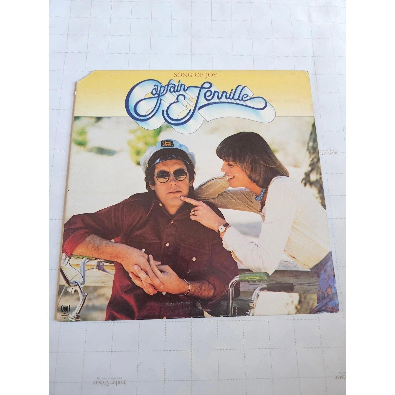 Captain & Tennille Song of Joy Vinyl Record LP 1976 A&M Records Vintage Music - good-g-