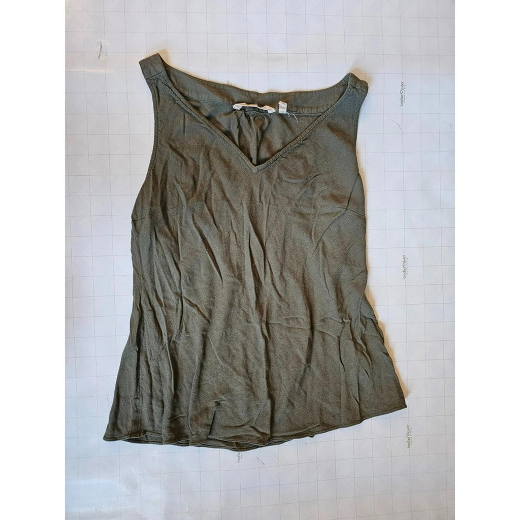 Soft Surroundings Olive Green Tank Top Women’s Small Sleeveless Blouse