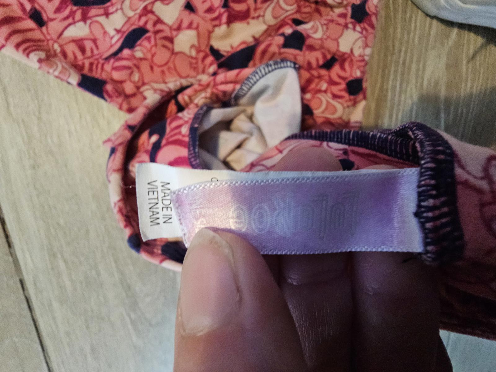 Lularoe OS Disney Leggings Pink Tigger Print Buttery Soft Winnie the Pooh