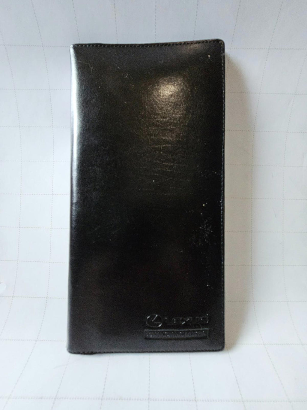 Lexus Financial Services Black Leather Men's Wallet - Luxury Meets Minimalism