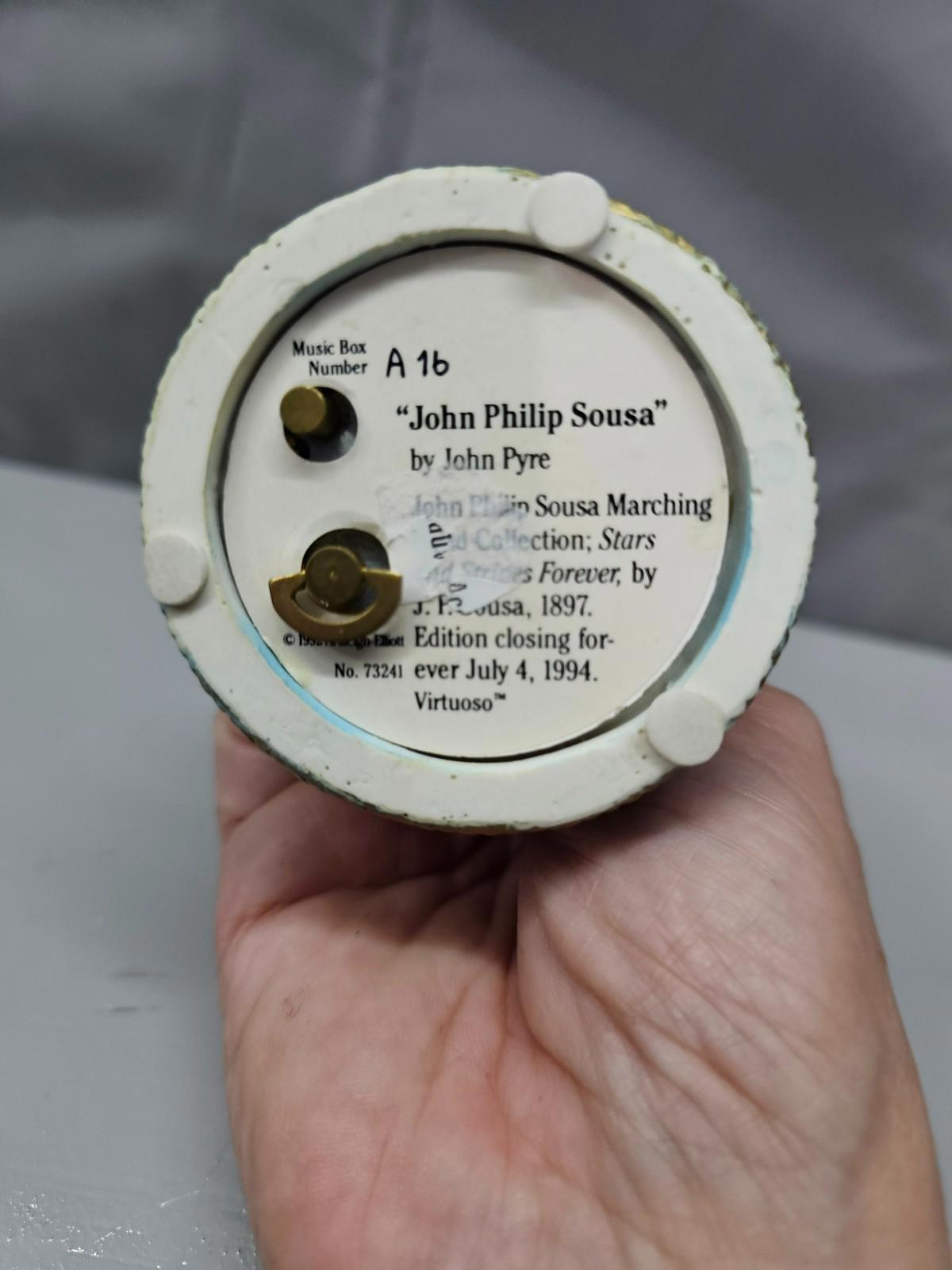 1994 John Philip Sousa Music Box by John Pyre