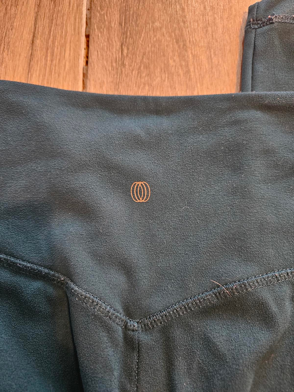 Balance Collection Teal High Waist Leggings Medium Yoga Lounge