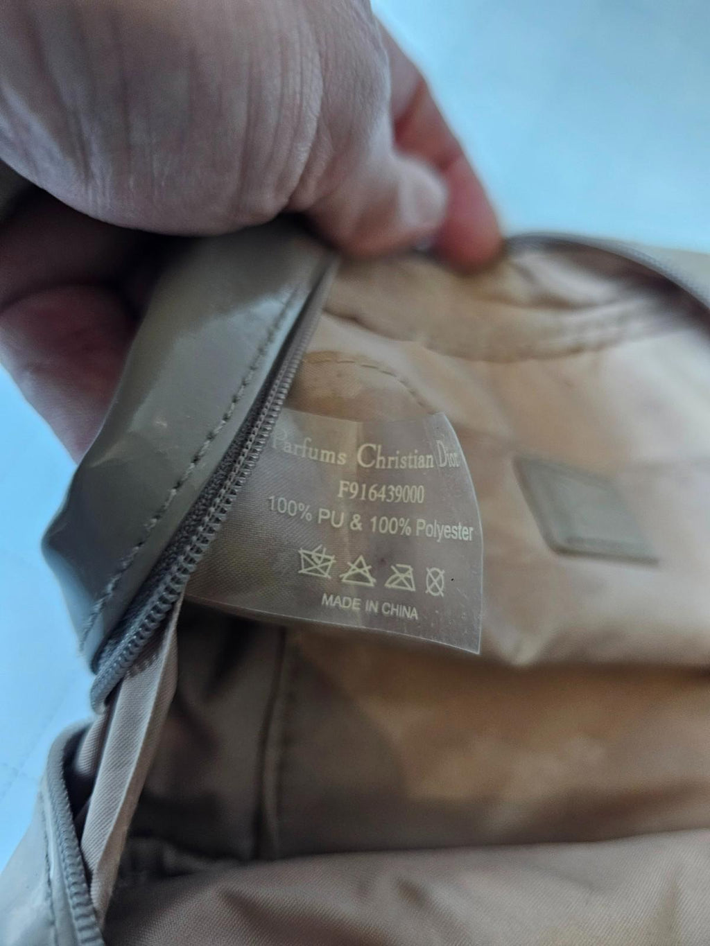 Dior Glam Cosmetic Pouch - Your Beauty Sidekick!