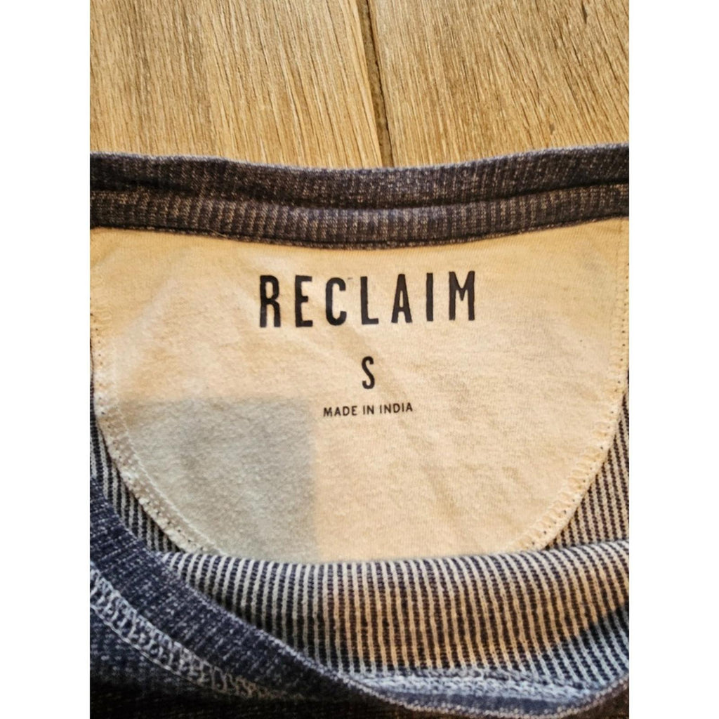 ReClaim Women's Gray Long Sleeve T-shirt Size M