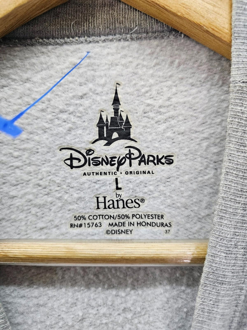 Disney Parks Mickey Mouse Sweatshirt Walt Disney World Gray Hanes Large