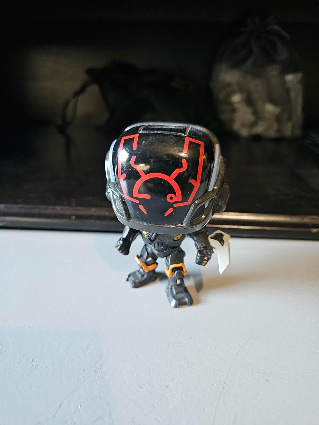 Fortnite Omega Funko Pop – Black & Red Armor Figure – No Box