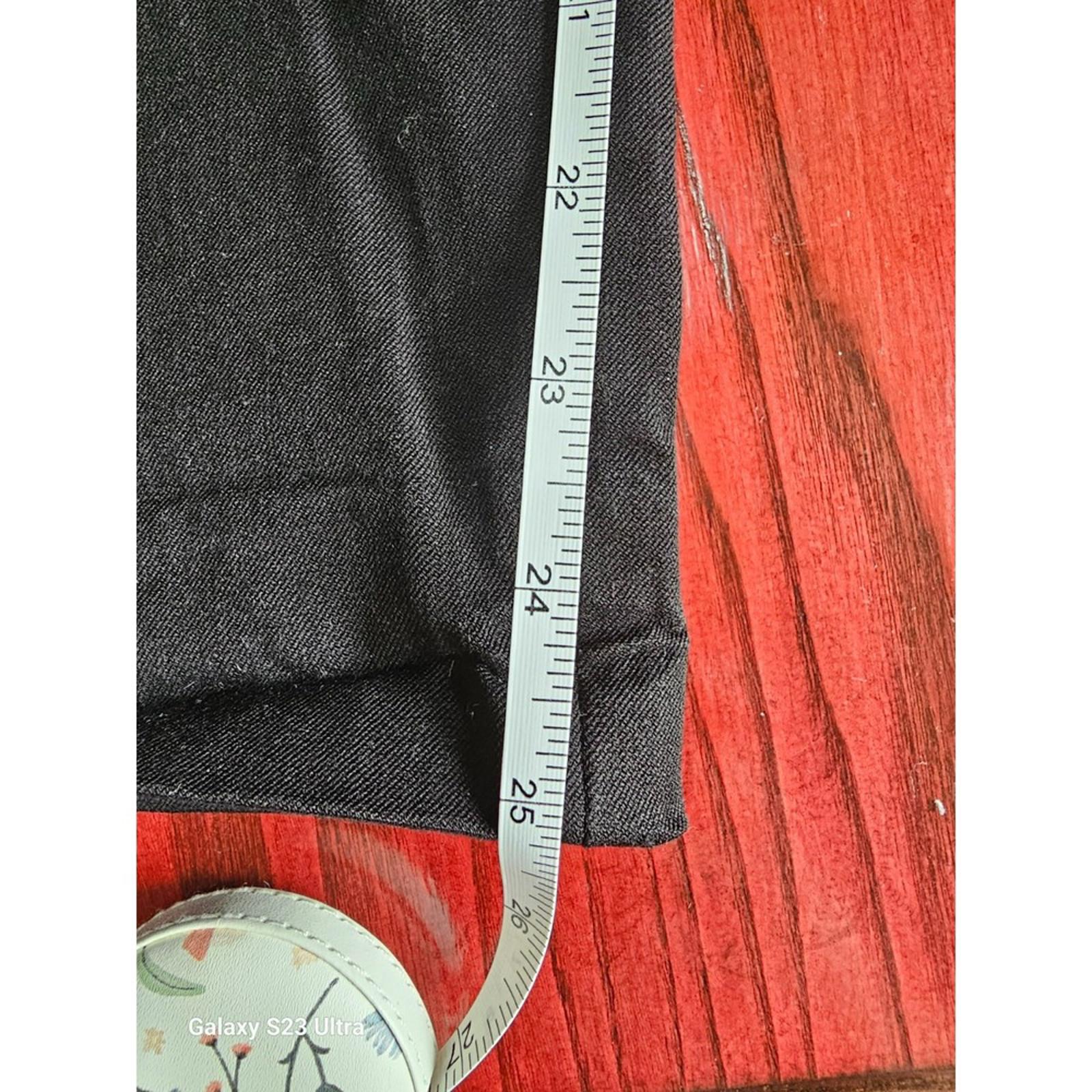 Banana Republic Black Slim Ankle Pants Size 10 Stretch Work Dressy