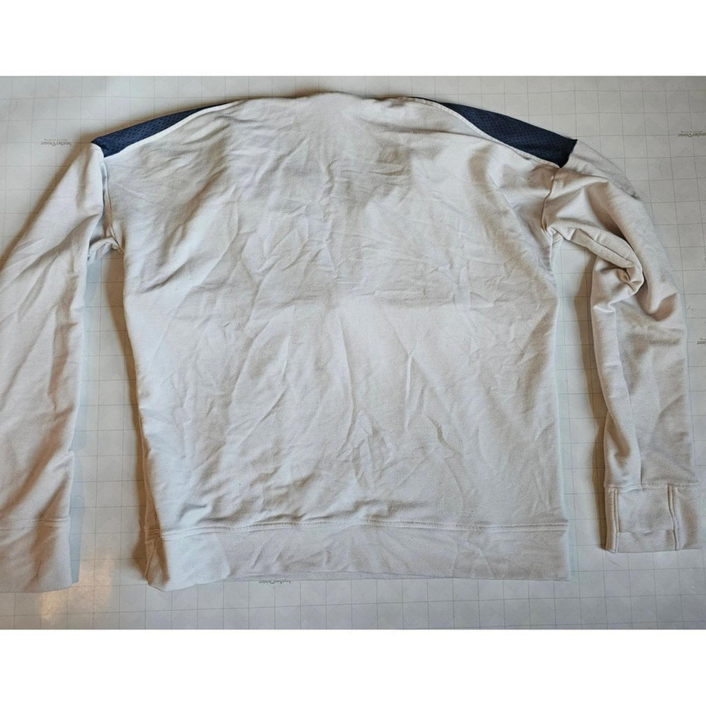 Under Armour Mens Loose Hoodie Half Zip White