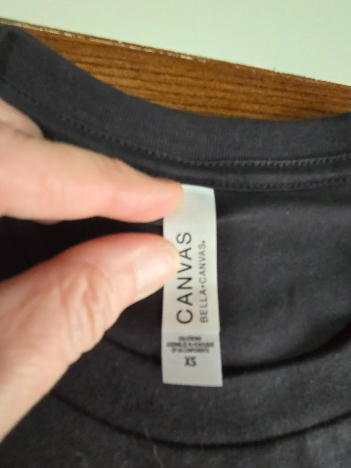 NEW Bella Canvas Black T Shirt Size XS Unisex Short Sleeve Crew