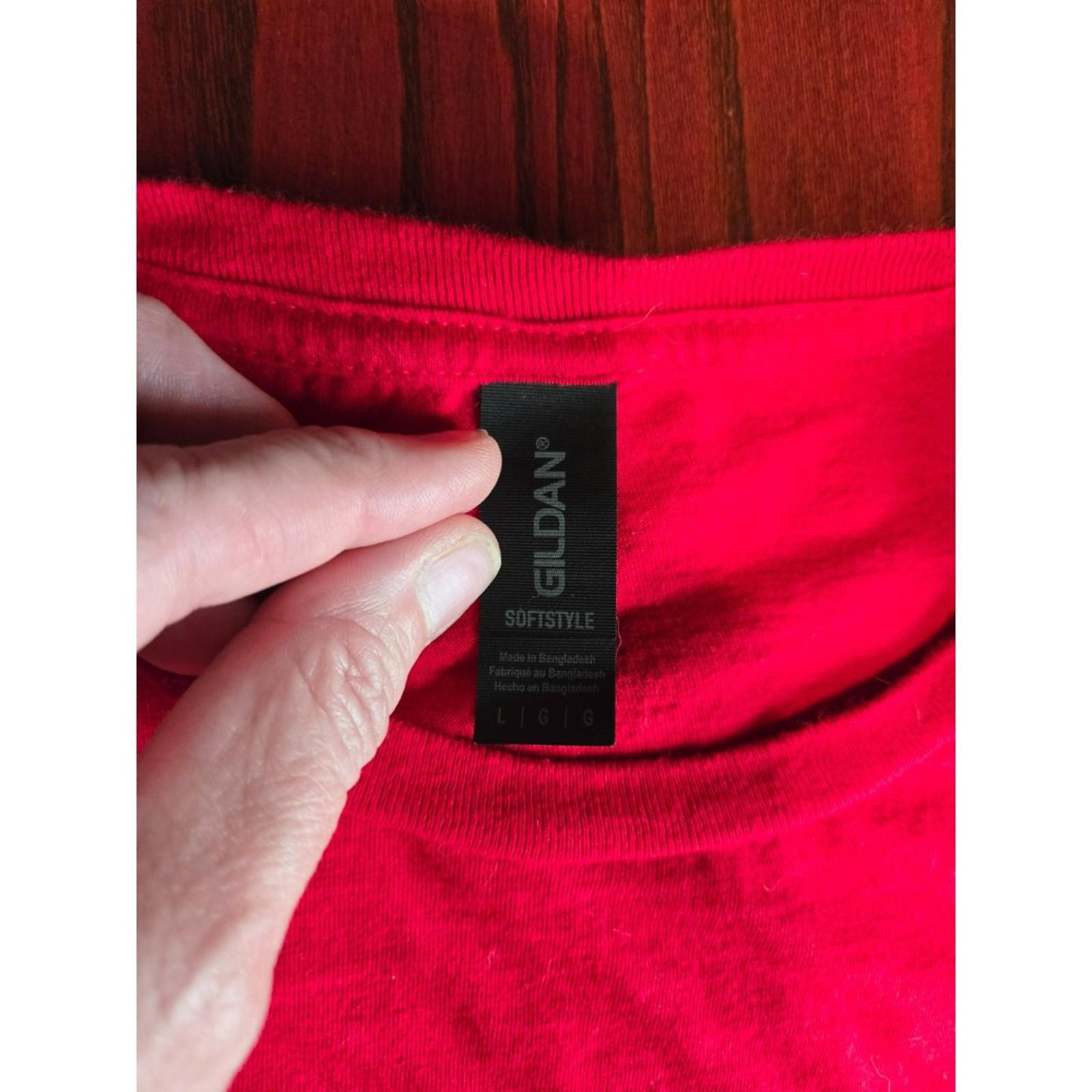 Shady Pines Retirement Home TShirt Gildan Softstyle L Red Custom Tee