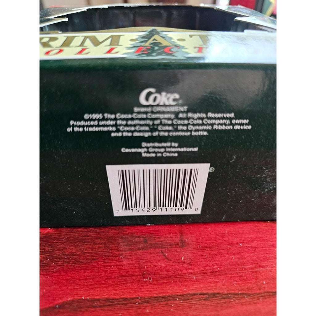 Coca Cola Trim A Tree Ornament 1990 1960 Santa Claus UPC 715429111090