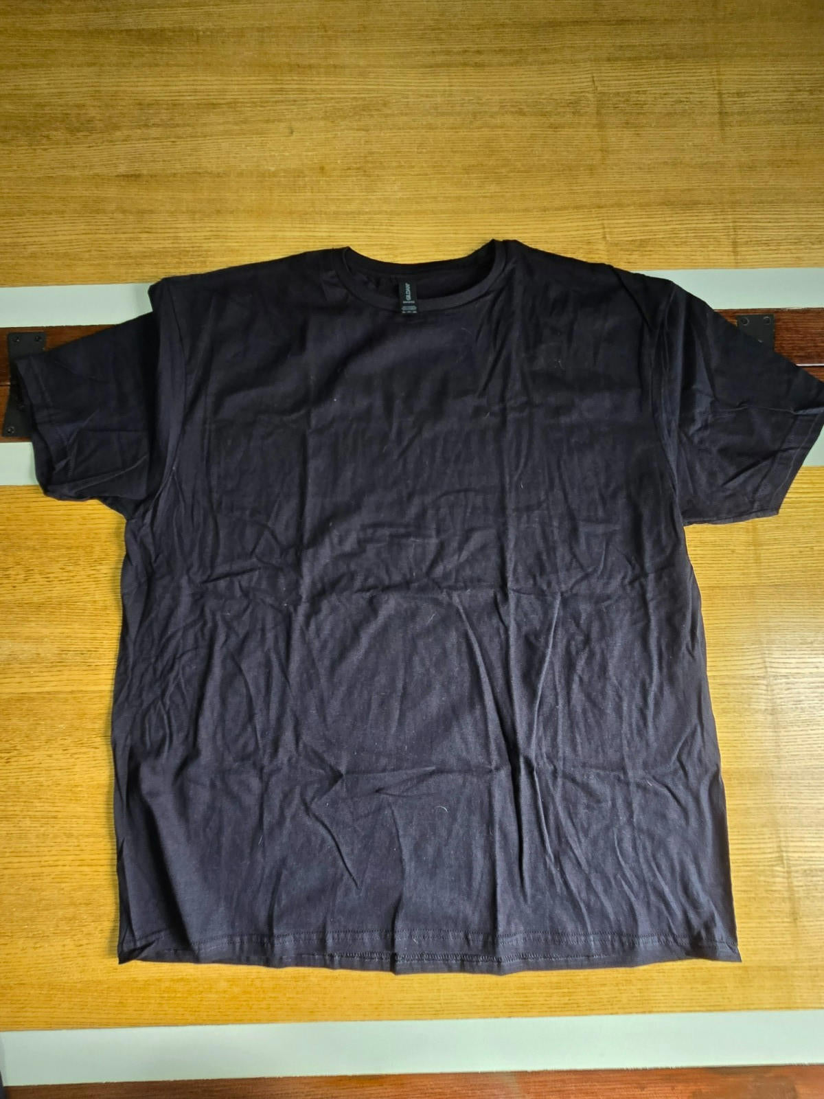 Gildan Softstyle Black TShirt 2XL Unisex Cotton Crew Neck Tee New