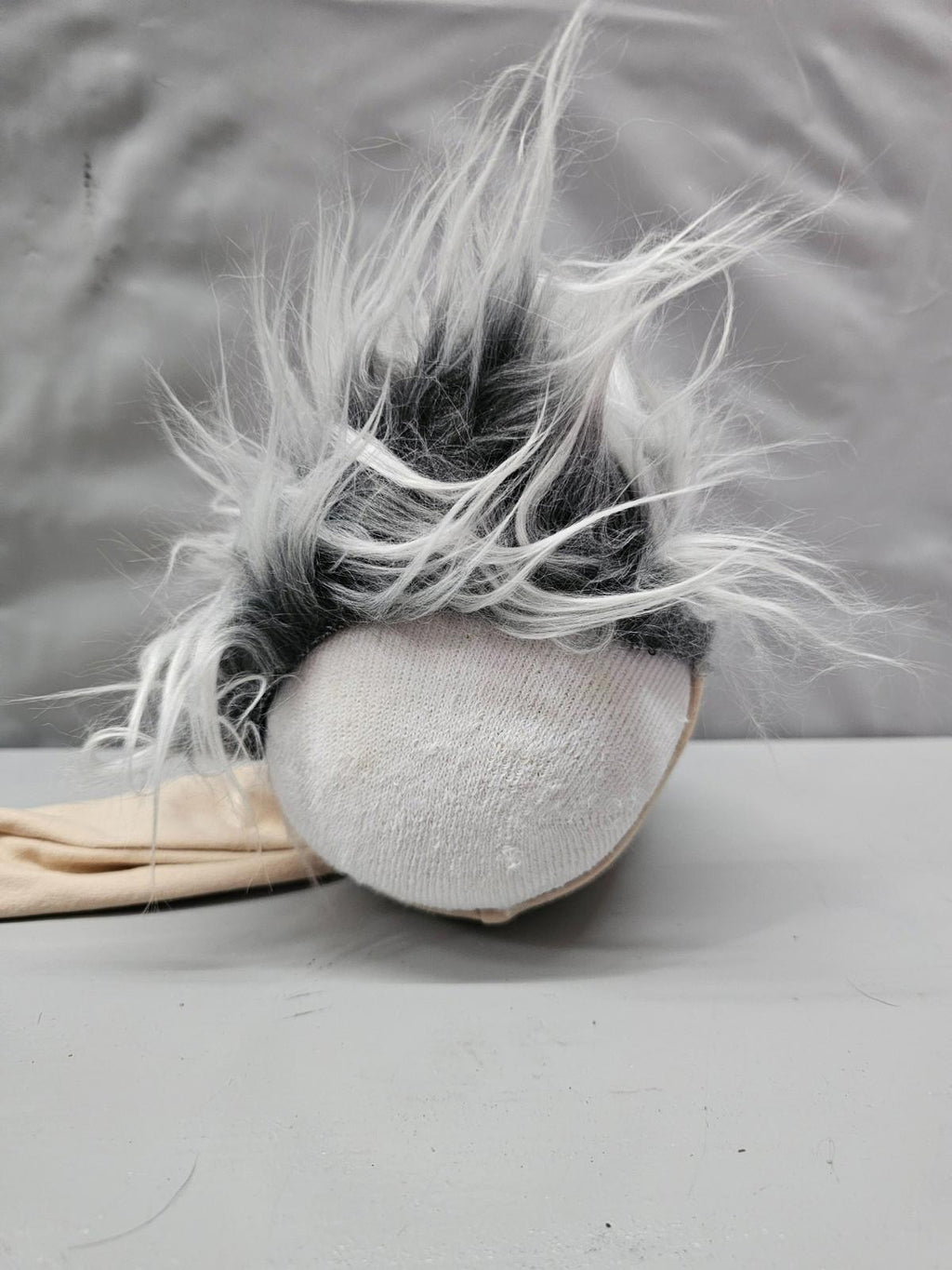 Fall Gnome Plush Home Decor Beige Hat with Pumpkin Accent