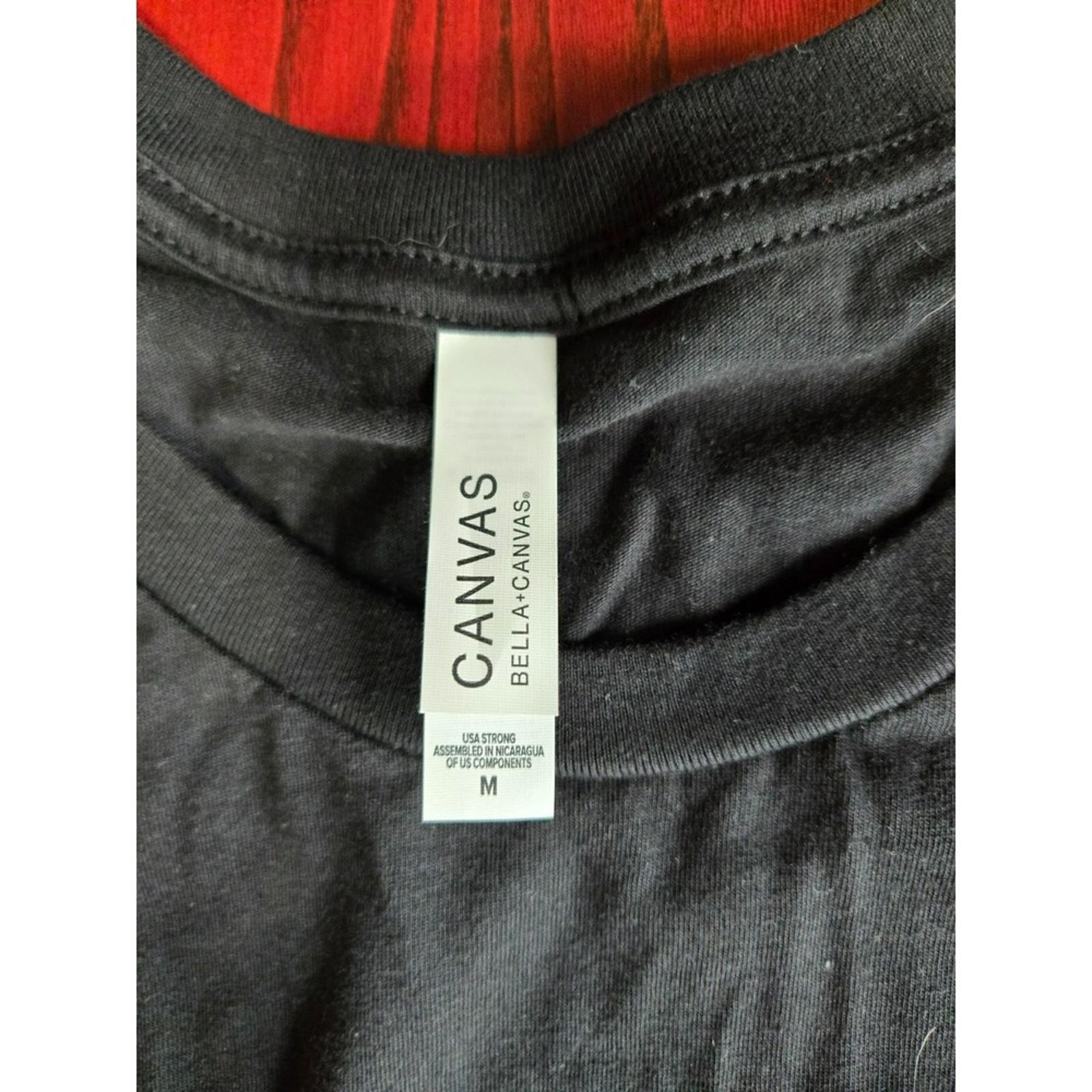 Bella Canvas Black T-shirt Blank Unisex Tee Size M New