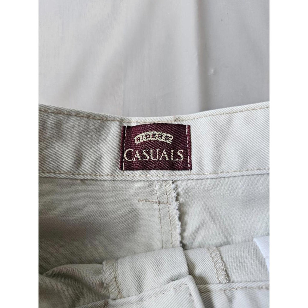 Riders Tan Khaki Pants Size 12M Straight Leg Stretch Comfort Fit