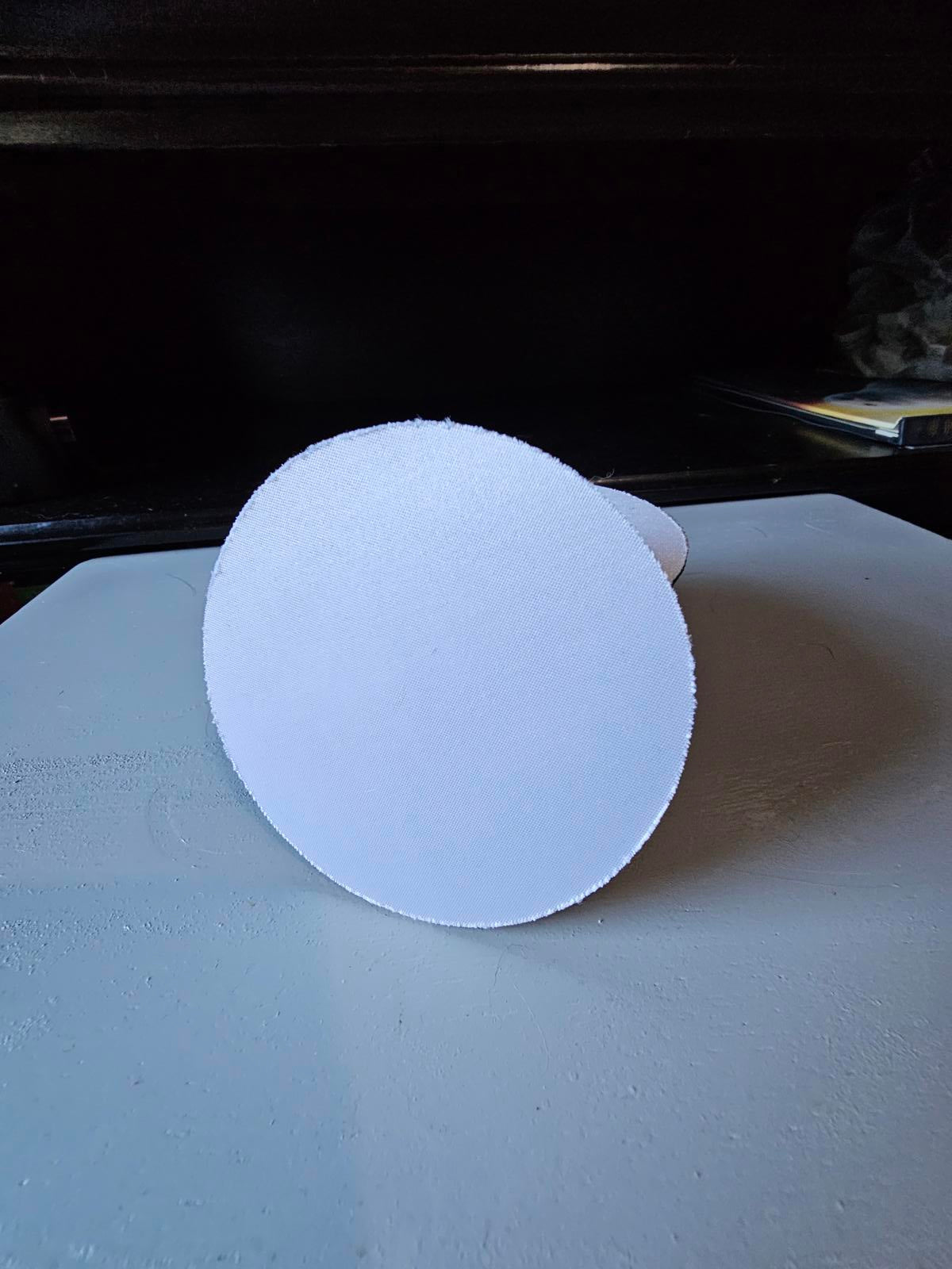 Sublimation Blank Cup Coasters 4x4” Round Rubber Heat Transfer Blanks