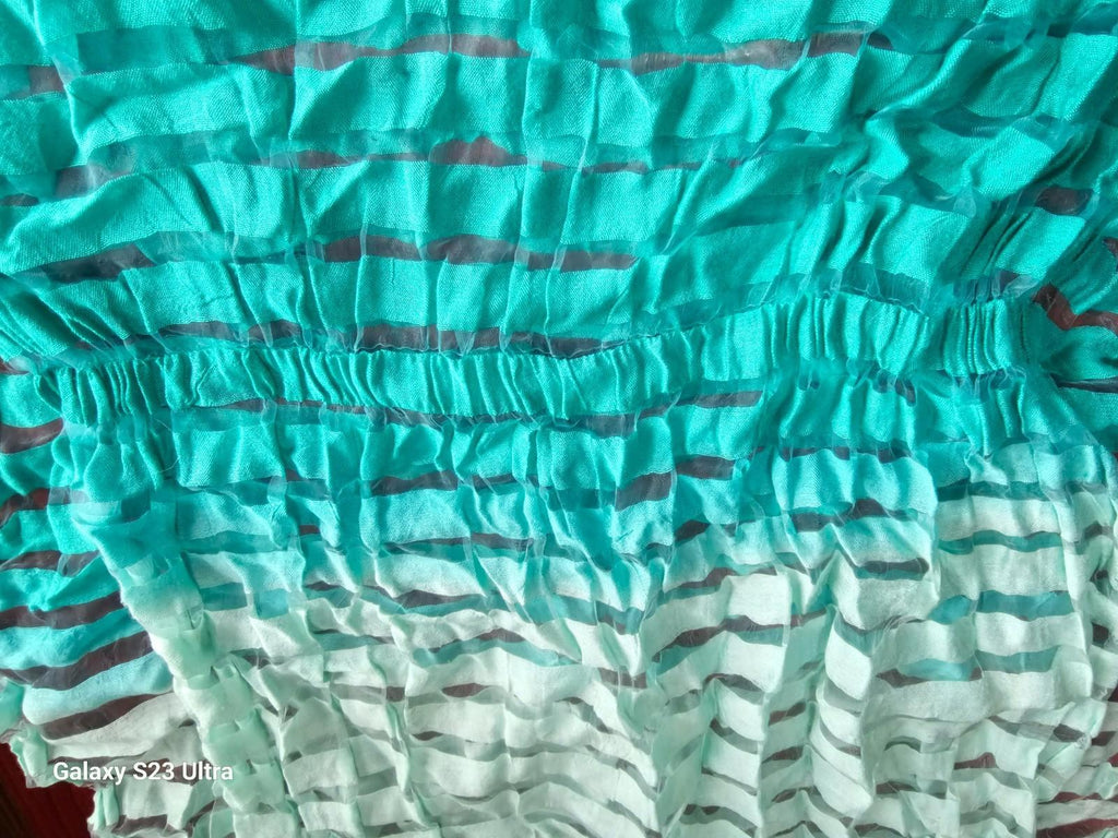 3-Pack Scarf Bundle – Sea Turtles, Ombre Ruffles, and Boho Lace Fringe