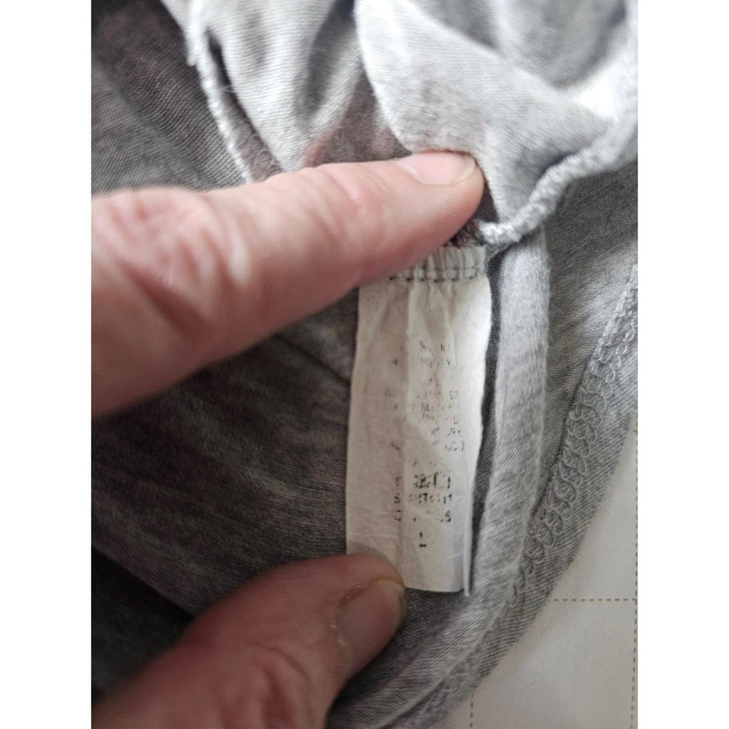 Rebel Society Gray T Shirt Large Casual Short Sleeve Crew Neck